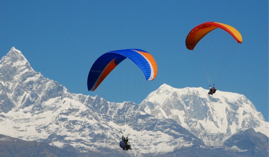 Paragliding in Pokhara