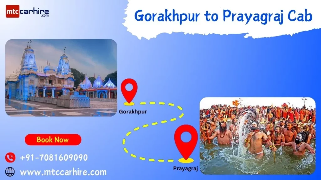 Gorakhpur to Prayagraj taxi